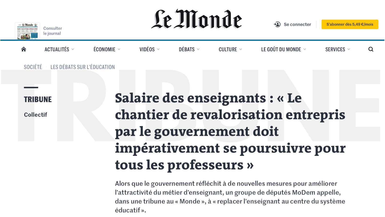 Tribune